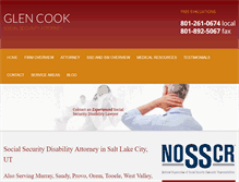 Tablet Screenshot of cooklaw.org